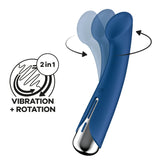 Satisfyer Spinning G-Spot 1 - Blue Vibrators - G Spot